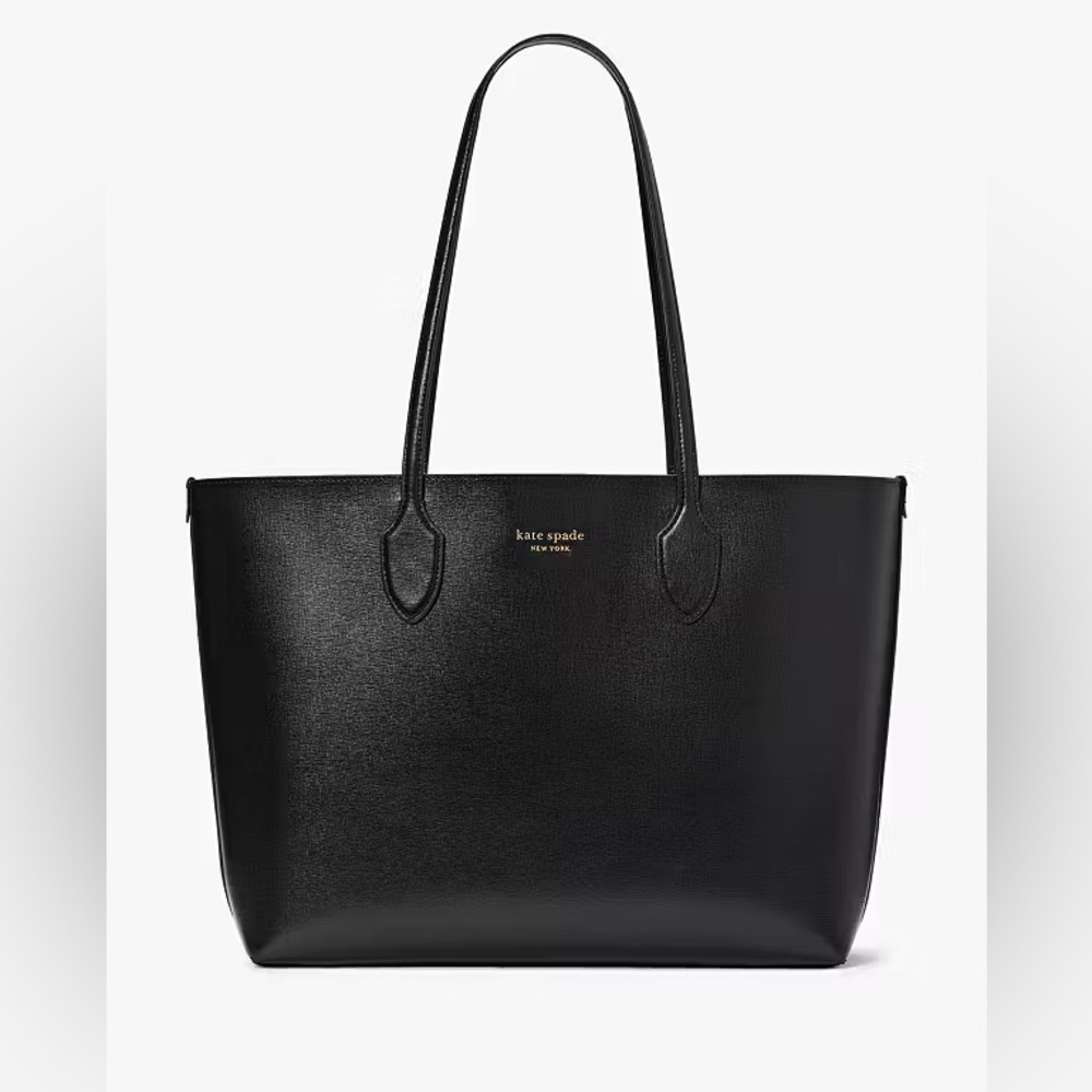 Large bleecker leather tote